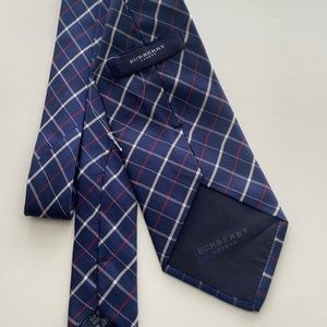 Burberry mens tie